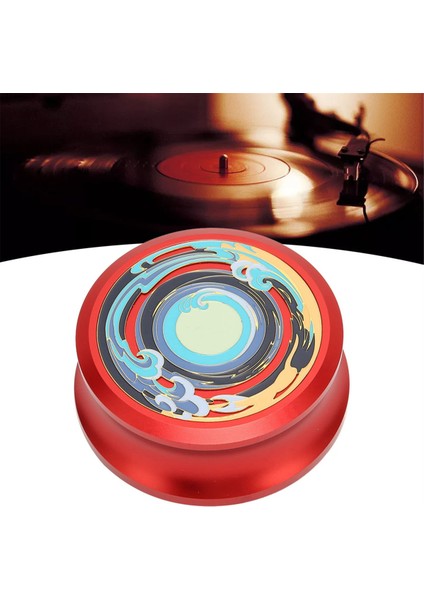 Lp Plak Ağırlık Sabitleyici Plak Kelepçesi Pikap Disk Sabitleyici Vinil Plak Çalar Pikaplar Fonograf, Kırmızı (Yurt Dışından) indirimleri