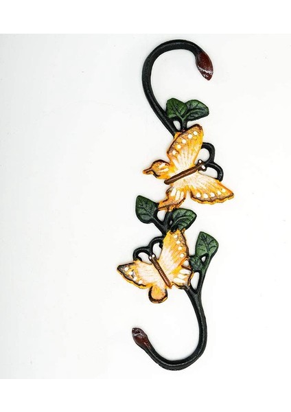 Silhouette Dökme Demir Çok Fonksiyonlu S-Şekilli Bitki Kanca-Dekoratif Bahçe Saksı Asılı Kanca (Yurt Dışından) fırsatları