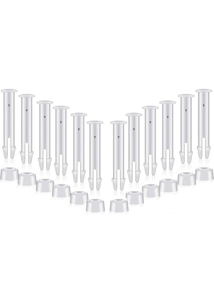 Silhouette Plastik Yüzme Havuzu Bağlantı Pimi Contası (5,5 Cm) Yer Üstü Metal Çerçeve Yüzme Havuzu Bağlantısı Için Uygun-12 Adet (Yurt Dışından)