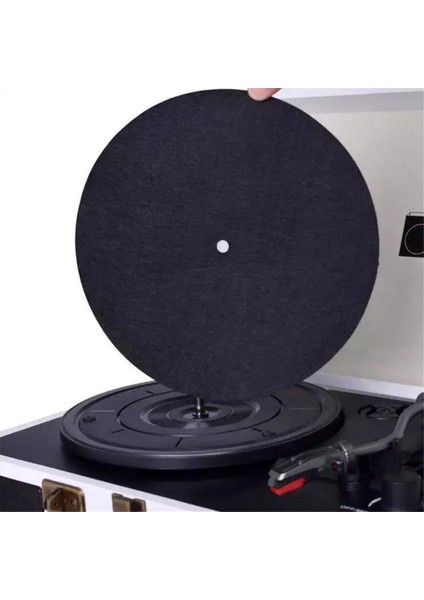 Keçe Pikap Plak Matı Kaydırmaz Mat Audiophile 3mm Kalınlığında Pikap Matı Lp Vinil Plak Ses Yedek Aksesuarı (Yurt Dışından) modelleri