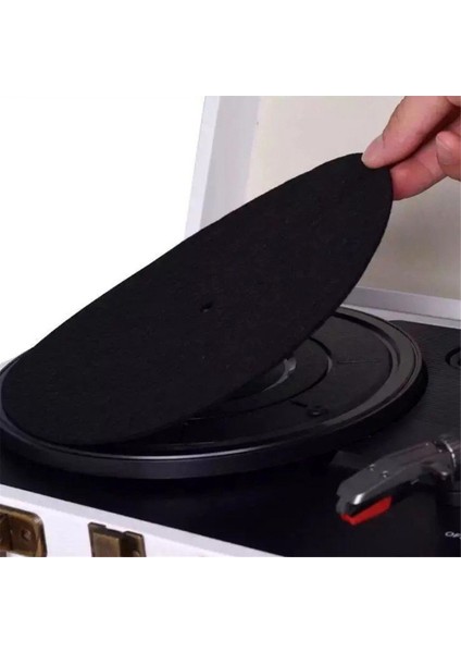 Keçe Pikap Plak Matı Kaydırmaz Mat Audiophile 3mm Kalınlığında Pikap Matı Lp Vinil Plak Ses Yedek Aksesuarı (Yurt Dışından) fırsatları