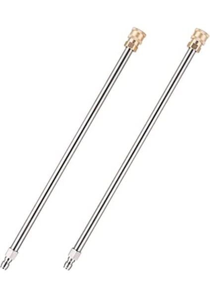 Silhouette Güç Yıkama Uzatma Çubuğu 14 Inç Hızlı Bağlantı 2'li Paket ile 17 Inç Paslanmaz Çelik Basınçlı Yıkama Makinesi (Yurt Dışından)