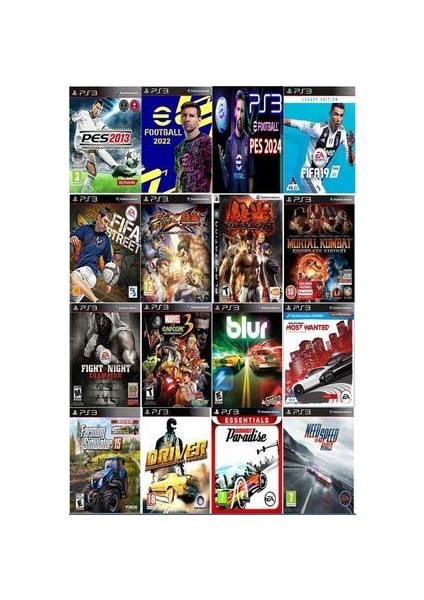 Ps3 500 GB Süper Slin 40 Adet Dijital Oyun (Yenilenmiş Ps3) fiyatları