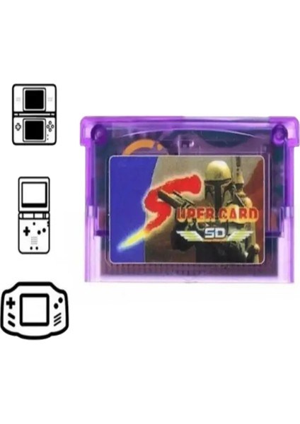 GB Gba Sp Gbm Ids Nds Ndsl Gba Sp Burning Kart Oyunu Kartuşu Için Supercard Kart Mini Kart Adaptörü (Yurt Dışından)