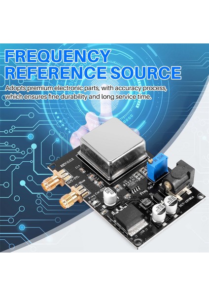 OCXO-10MHZ Frekans Referans Modülü Frekans Referans Kaynağı Ses Kod Çözücü Frekans Ölçer Için Düşük Faz Gürültüsü (Yurt Dışından) fırsatları