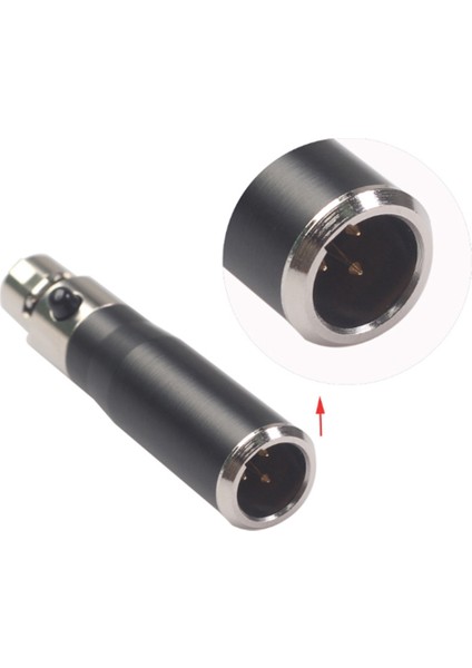 Xlr Mini 3 Pin Erkek 4 Pin Dişi Ses Adaptör Fiş Konnektörü Hi-Fi Sinyal Dönüştürücü Adaptör Mikrofon Hoparlör (Yurt Dışından)