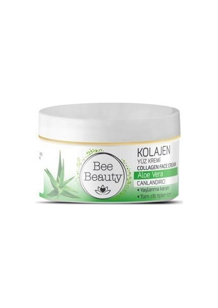 Aloe Vera Kolajen Yüz Kremi 50 ml