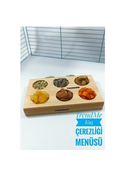 Doğal Ahşap Kuş Yemliği Ebatlar ve Depolama Kapasitesi fiyatları