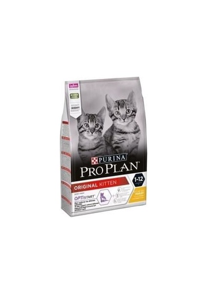 Proplan Kitten Tavuklu Pirinçli Yavru Kedi Maması 3 kg
