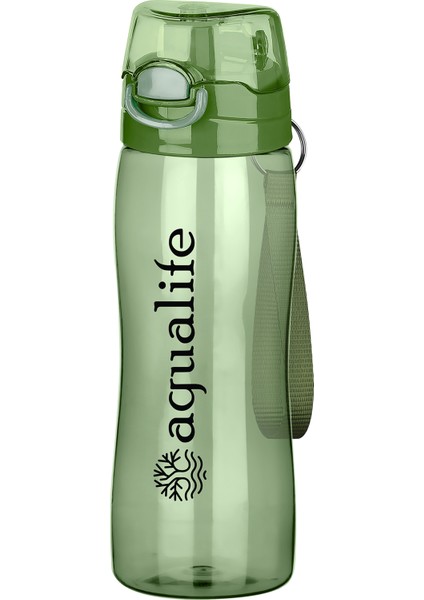 Cascada Tuşlu Matara 750 ml Suluk Kilit Kapaklı Spor Matarası