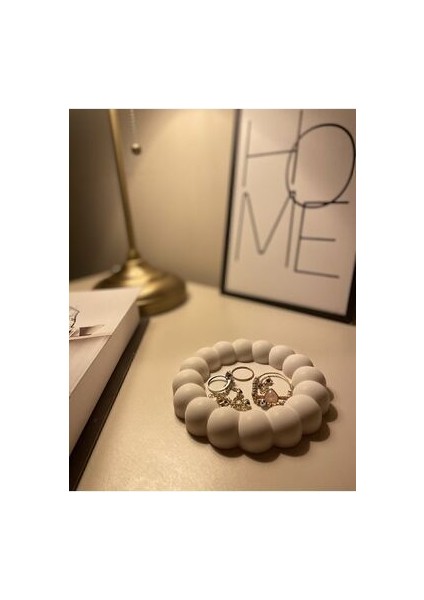 Dekoratif Bubble Organizer Takı,mum ve Saksı Altlığı Organizer Sehpa Düzenleyici fırsatları