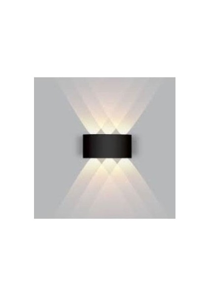 AH07-07201 3X2W 3000K Günışığı Çift Taraflı Dekoratif LED Duvar Apliği
