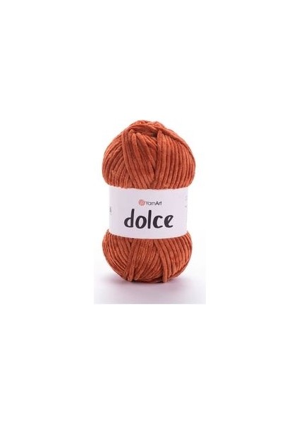 Dolce - Kadife El Örgü Ipi KIREMIT-793
