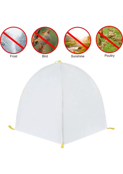 Silhouette Bitki Örtüleri Donmaya Karşı Koruma, Bitki Koruyucu ve Örtü, Kazıklı Kış Kar ve Don Örtüleri, Çadırı L (Yurt Dışından) fırsatları