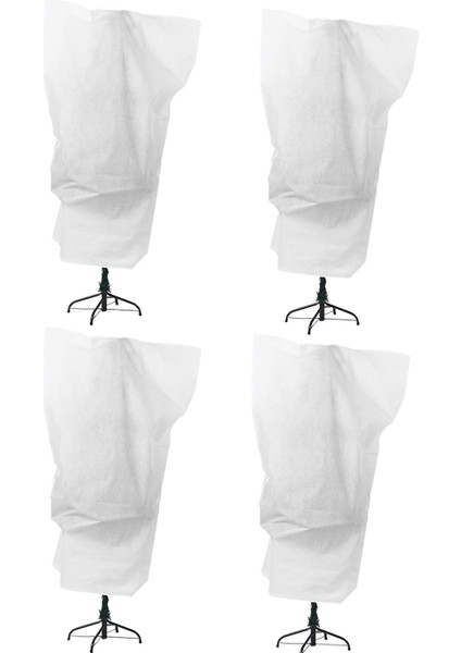 Silhouette Paket Kış Ipli Bitki Kapakları Sıcak Örtüsü Çanta Don Kumaş Battaniye Koruyucu Meyve Ağacı (Yurt Dışından)