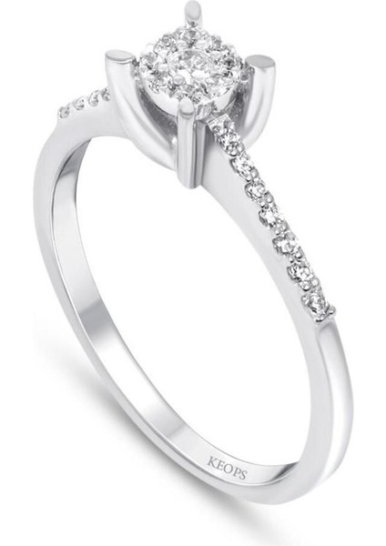 0.15 Karat Pırlanta Coronet Yüzük fiyatları