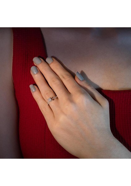 0.15 Karat Pırlanta Coronet Yüzük modelleri