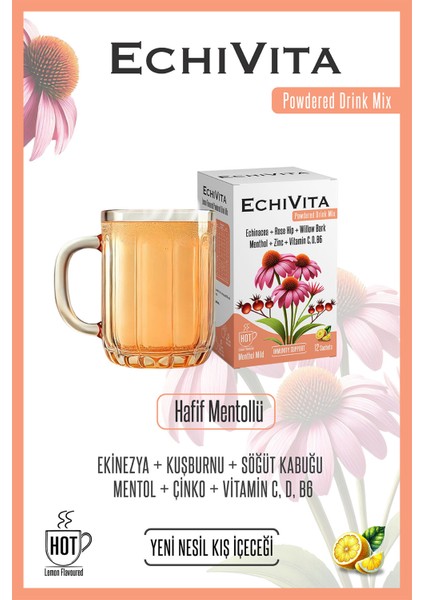 Ekinezya Kuşburnu Kış İçeceği