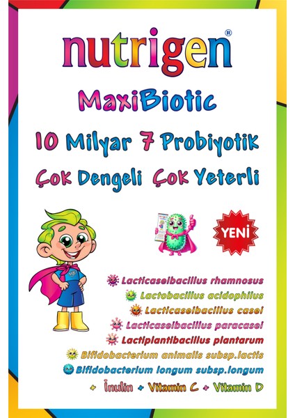 Maxibiotic Probiyotik 30 Saşe
