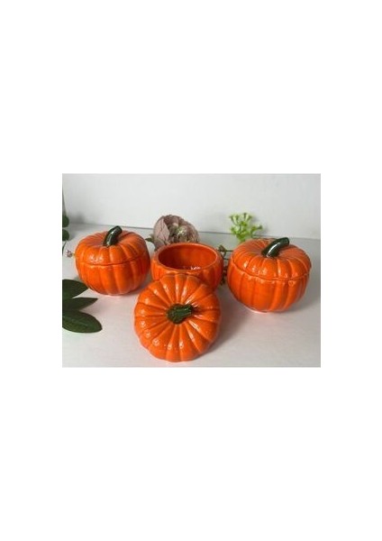 3 Adet Küçük Boy Kabak Saklama,bal Kabağı Baharatlık,şekerlik 10X10 cm fiyatları