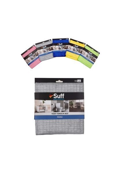 Nilüfer Mikrofiber Bez/ Damalı Genel Temizlik Bezi (70X50CM)