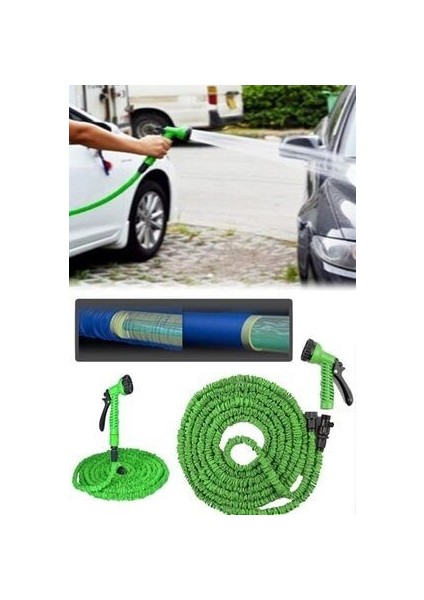 Uzayan Tabancalı Hortum Expandable Hose 30 Metre