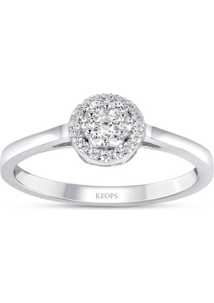 0.17 Karat Pırlanta Coronet Yüzük fiyatları