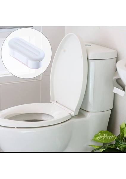 Silhouette Güçlü Yapışkanlı Yedek Pedli Klozet Minderi Için Evrensel Koltuk Minderi Seti (8 Parça) (Yurt Dışından)