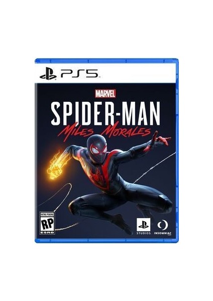 Spiderman Miles Morales Ps5 Oyun - Sıfır - Jelatinli - Orijinal