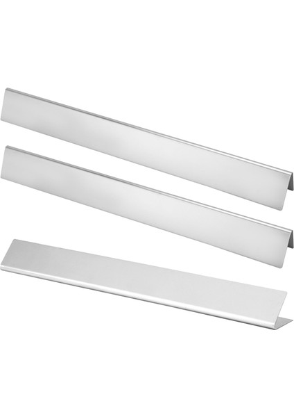 Silhouette 2 Adet 22.5 Inç Isı Plakası Paslanmaz Çelik Isı Difüzörü Gaz Izgara Yedek Parça Barbekü Izgara Yedek Parçalar (Yurt Dışından) indirimleri