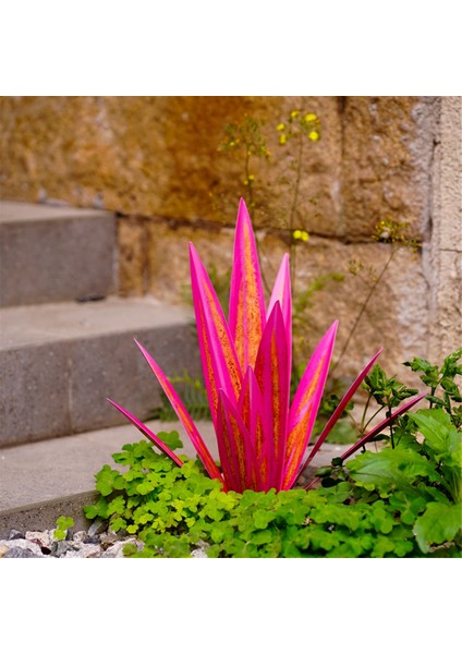 Silhouette Büyük Tekila Rustik Heykel, Açık Veranda Yard Için Rustik Metal Agave Bitkiler, Ev Dekor El Boyalı Metal Agav, G (Yurt Dışından) indirimleri