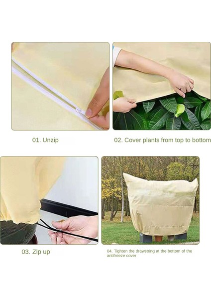 Silhouette Donmaya Karşı Korumalı Bitki Örtüleri, Kış Için 3 Paket 31.5X47.3 Inç Bitki Örtüleri, Dış Mekan Bitkileri Için Don Battaniyeleri (Yurt Dışından) fırsatları