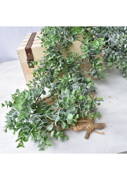 Silhouette Plastik Yapraklar Rattan Yapay Asma Sahte Okaliptüs Yaprakları Ivy Ev Bahçe Düğün Dekorasyon Için Asılı Bitkiler (Yurt Dışından)