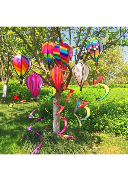 Silhouette Bahçe Bahar Sıcak Hava Balonu Kolye Dönen Fırıldak Asılı Dekorasyon C (Yurt Dışından) fiyatları