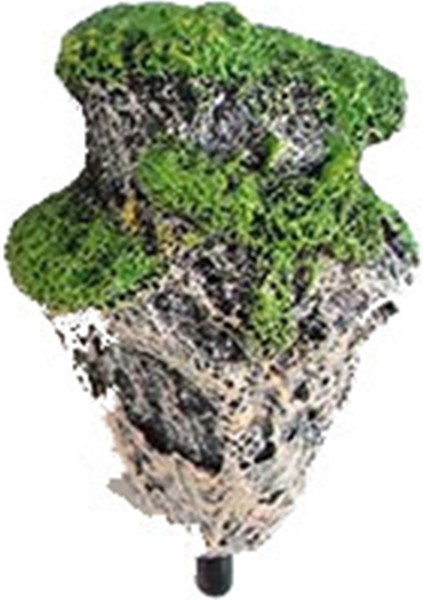 Silhouette S Yüzen Kaya Asma Yapay Taş Akvaryum Dekor Balık Tankı Dekorasyon Yüzen Ponza Uçan Kaya Süsleme (Yurt Dışından)