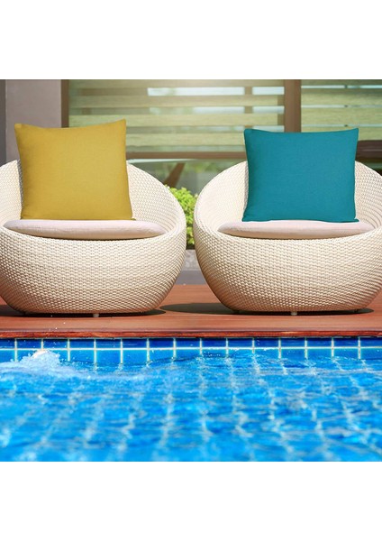 Silhouette Dış Mekan Su Geçirmez Kırlent Kapakları Veranda, Kanepe, Balkon ve Kanepe Için Dekoratif Bahçe Yastık Kılıfları Yastık Kılıfları (Yurt Dışından) fiyatları