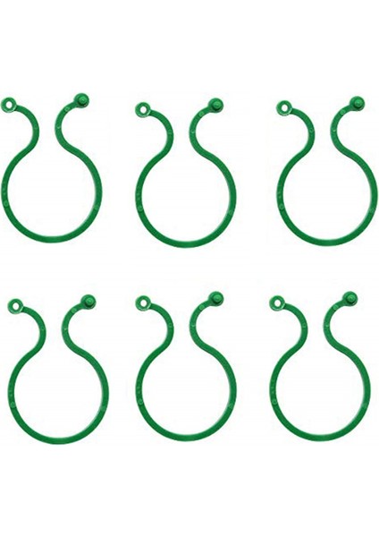 Silhouette Bitki Büküm Klip Bağları Bahçe Tesisi Destek Klipleri Sebze Domates Asma Çiçek Klipleri Tesisi Sabitlemek Için Bitki Kilitleri, S (Yurt Dışından)