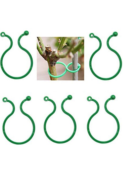Silhouette Bitki Büküm Klip Bağları Bahçe Tesisi Destek Klipleri Sebze Domates Asma Çiçek Klipleri Tesisi Sabitlemek Için Bitki Kilitleri, S (Yurt Dışından) fiyatları