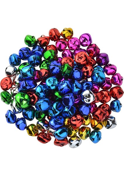 Silhouette 100 Adet Jingle Bells 1 Inç Zanaat Bells Noel, Parti, Festival Dekorasyon ve Ev Dekorasyon Için Toplu Dıy Bells (Yurt Dışından)