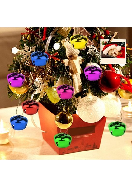 Silhouette 100 Adet Jingle Bells 1 Inç Zanaat Bells Noel, Parti, Festival Dekorasyon ve Ev Dekorasyon Için Toplu Dıy Bells (Yurt Dışından) fiyatları
