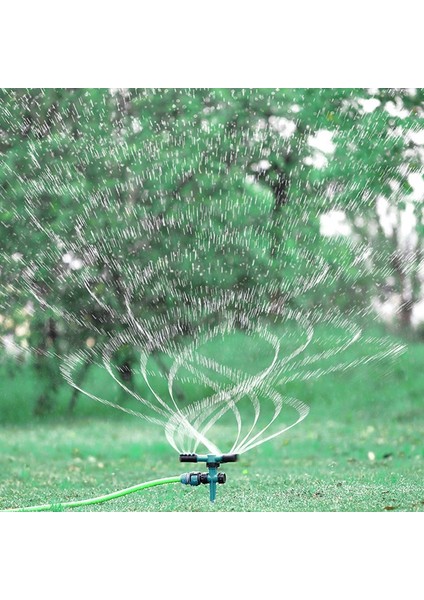 Silhouette 3 Adet 360 Derece Dönen Çim Yağmurlama Sistemi Tek-Çift-Üç Kollu Kombinasyon Su Püskürtme Sulama Spreyi (Yurt Dışından) indirimleri