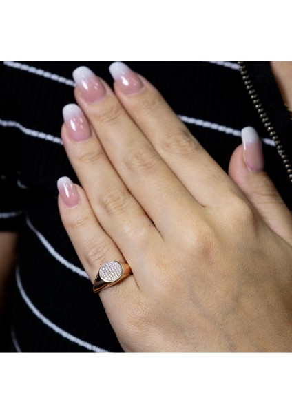 0,37 Karat Düz Yuvarlak Rose Trend Yüzük fırsatları