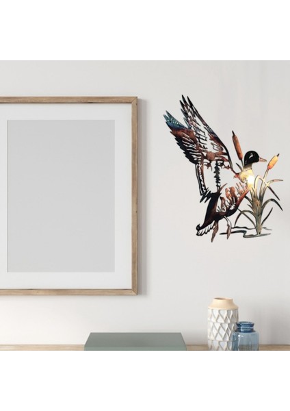 Silhouette Hayvan Demir El Sanatları Bahçe Kapalı Dış Mekan Dekorasyon Sanat Heykel Asılı Dekorasyon Duvar Asılı Süsleme (Yurt Dışından) modelleri