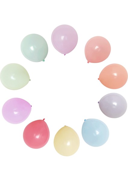 Silhouette Balonlar Kalınlaşmış Doğum Günü Balonları Parti Dekorasyonu Düğün Dekorasyonu Şeker Balonları Makaron Balonları (Yurt Dışından)