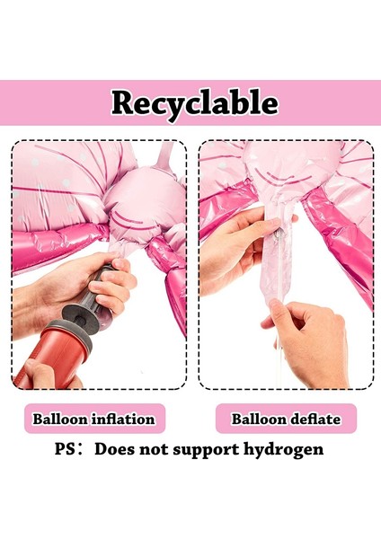 Silhouette Parti Dekorasyonu Için 6 Adet Fiyonk Balon, Pembe Balon, Pembe Balon ve 6 Adet Basketbol Balonu (Yurt Dışından)