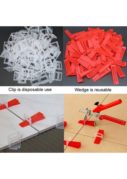 Silhouette 401 Adet Kiremit Tesviye Sistemi 2mm 300 Adet Klipler + 100 Adet Takozlar + 1 Adet Pense Plastik Döşeme Araçları Kiremit Spacer (Yurt Dışından) fiyatları