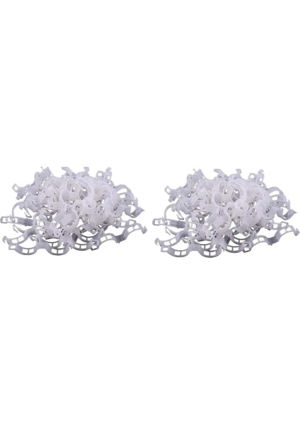 Silhouette 200 Adet Bitki Desteği Bahçe Klipleri Domates Klipleri Bitkileri Bağlarsicimsarmaşık Kafeskafesler Bitki Asma Beyaz (Yurt Dışından)