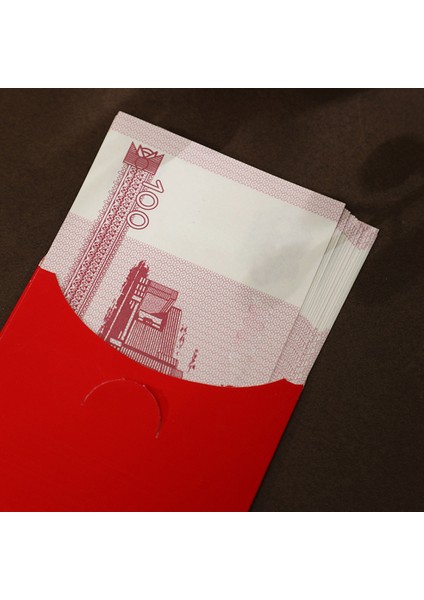 Silhouette 6 Adet Çin Kırmızı Paket, Bao, Çin Yeni Yılı Için Kırmızı Zarflar, Bahar Şenliği, Şanslı Para Paketi, B (Yurt Dışından)