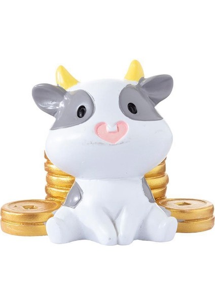 Silhouette 7 Adet Sevimli Mini Inek Külçe Modeli Heykelcik Süs Servet Şans Ev Masaüstü Dekor Koleksiyon (Yurt Dışından) indirimleri