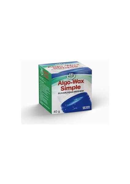 Algo-Wax Simple Buharlaşan Merhem